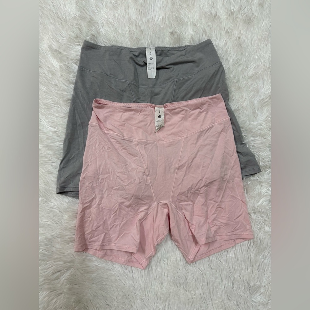 Bundle Lululemon Athletica Pink and Gray Shorts